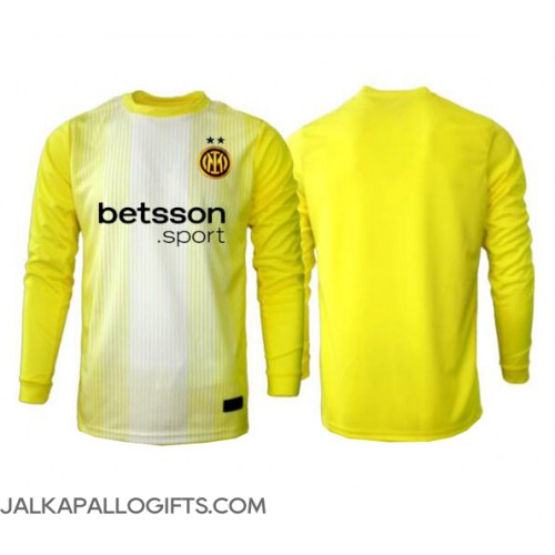 Inter Milan Maalivahti Vieraspaita 2025-26 Pitkähihainen